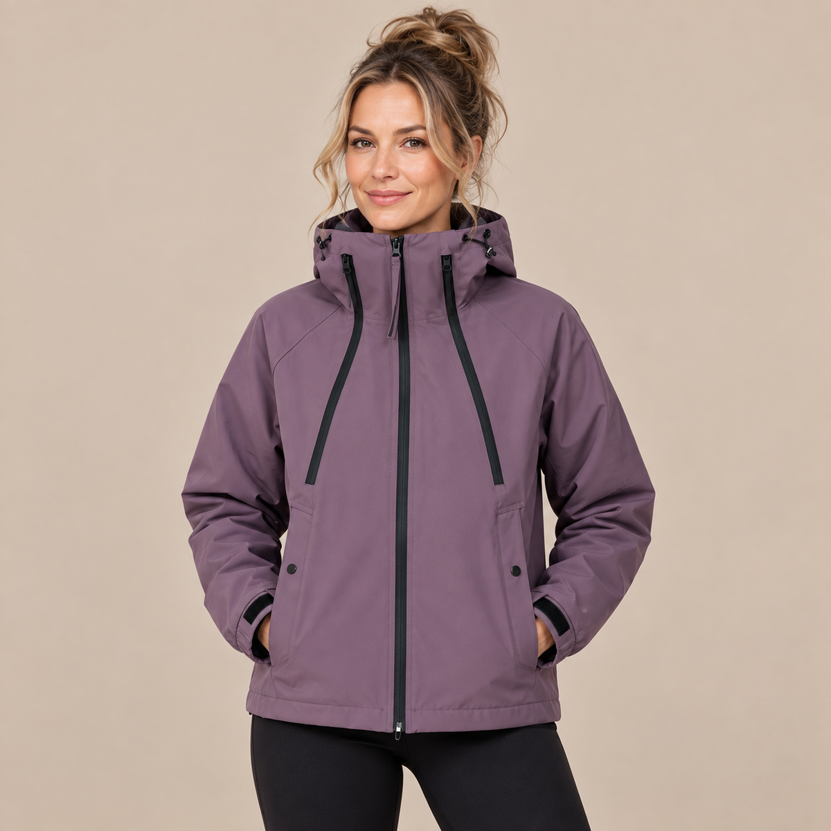Aiza | Sportliche Regenjacke mit Kapuze