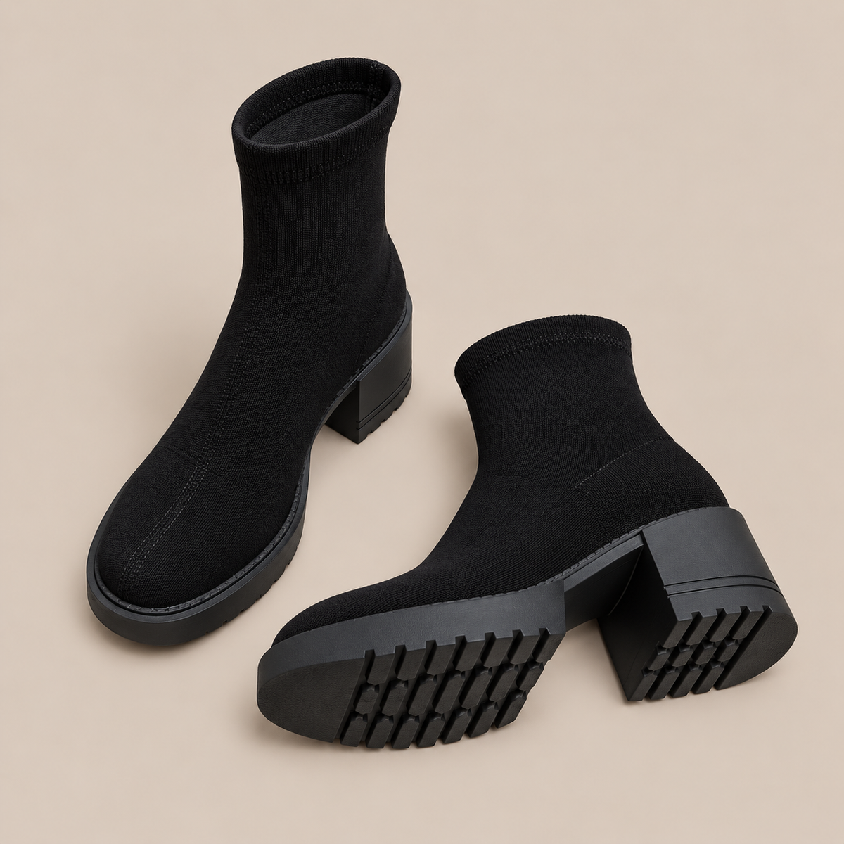 Azalea | Winterstiefel Damen mit Blockabsatz