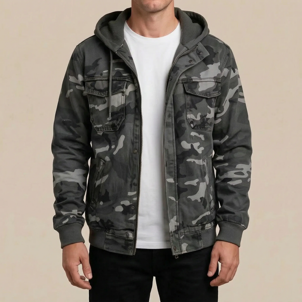 Camoridge | Funktionale Cargo Jacke