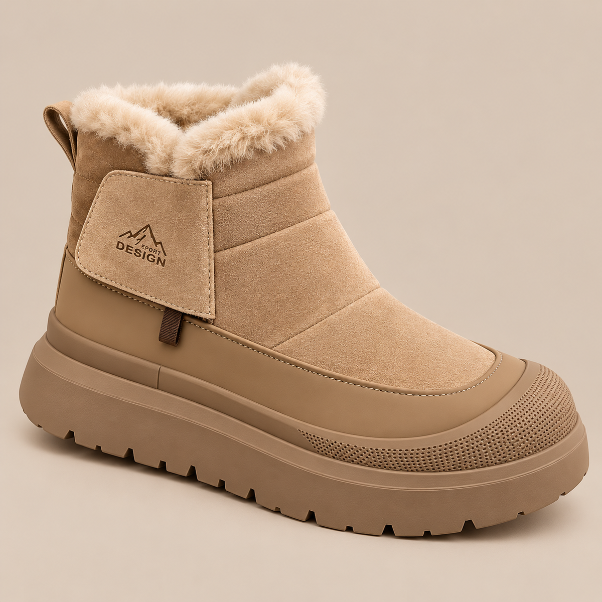 Carl | Winterstiefel Herren mit warmem Futter und Reissverschluss