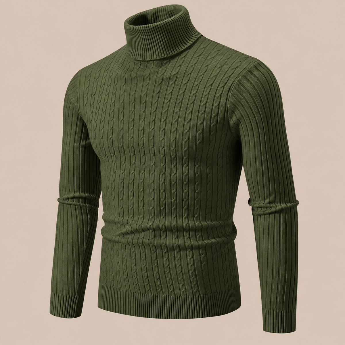 Cassian | Strickpullover Herren mit elegantem Rollkragen