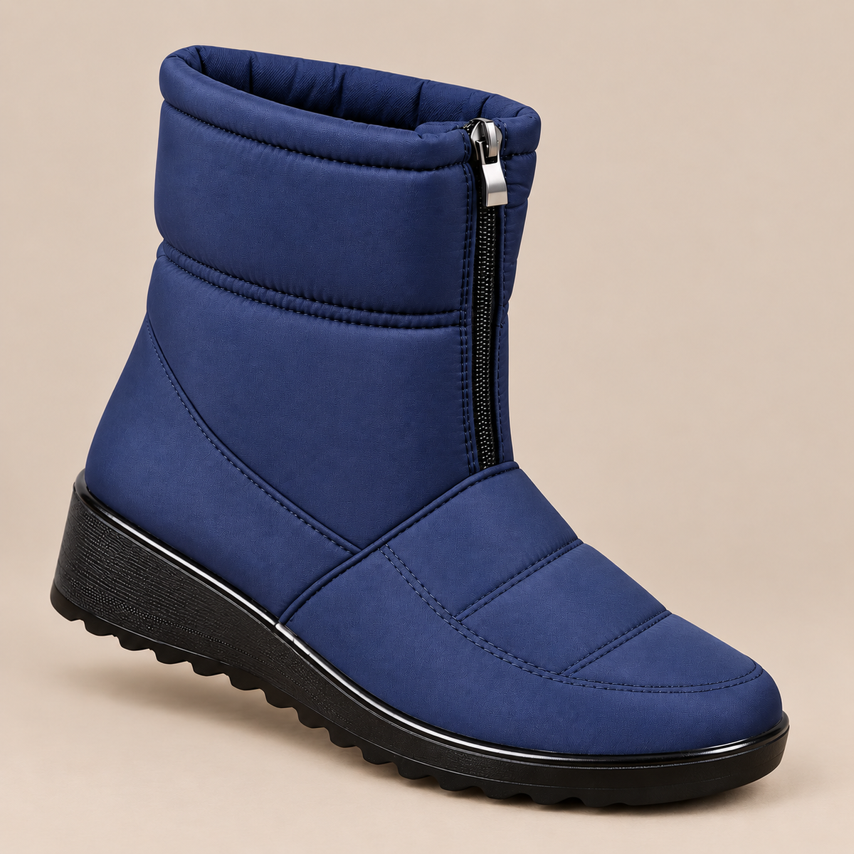 Jennelyn | Winterstiefel Damen mit warmem Futter und Profilsohle