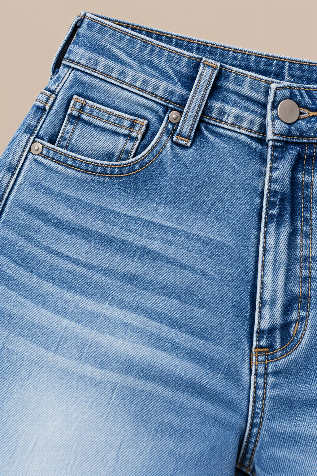 Jhema | Jeans Damen mit hoher Taille und ausgestelltem Bein