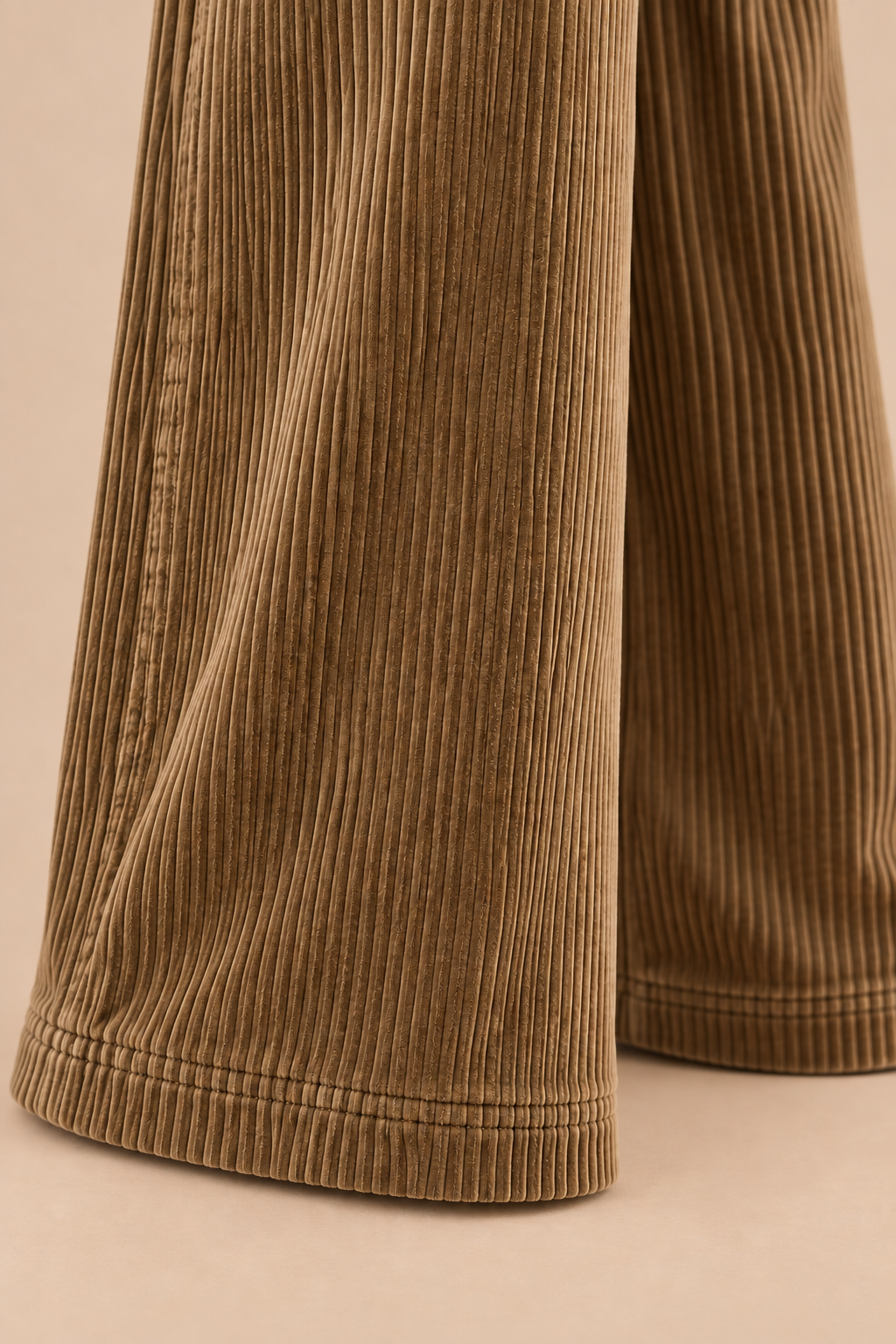 Shaznie | Cordhose Damen mit weitem Bein und Kordelzug