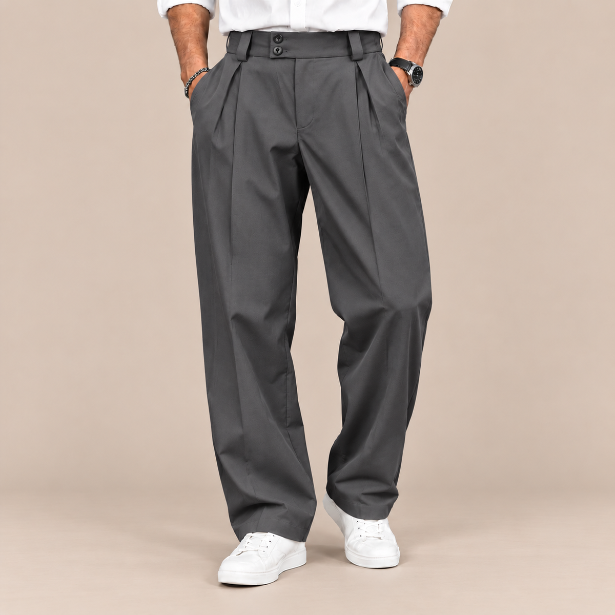 UrbanoPant | Moderne Weite Stoffhose