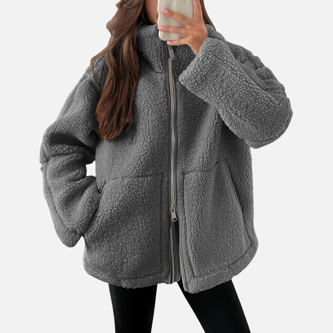 Nadine | Damen Wärmender Oversized Mantel