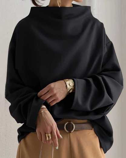 Ruth | Oversized Sweatshirt mit Stehkragen