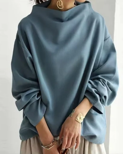 Ruth | Oversized Sweatshirt mit Stehkragen