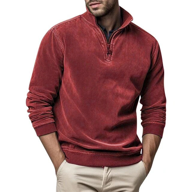 Chard | Premium Freizeit-Pullover mit Reissverschluss