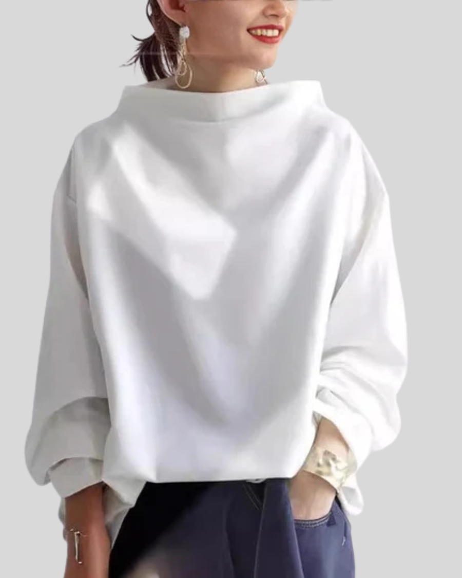 Ruth | Oversized Sweatshirt mit Stehkragen