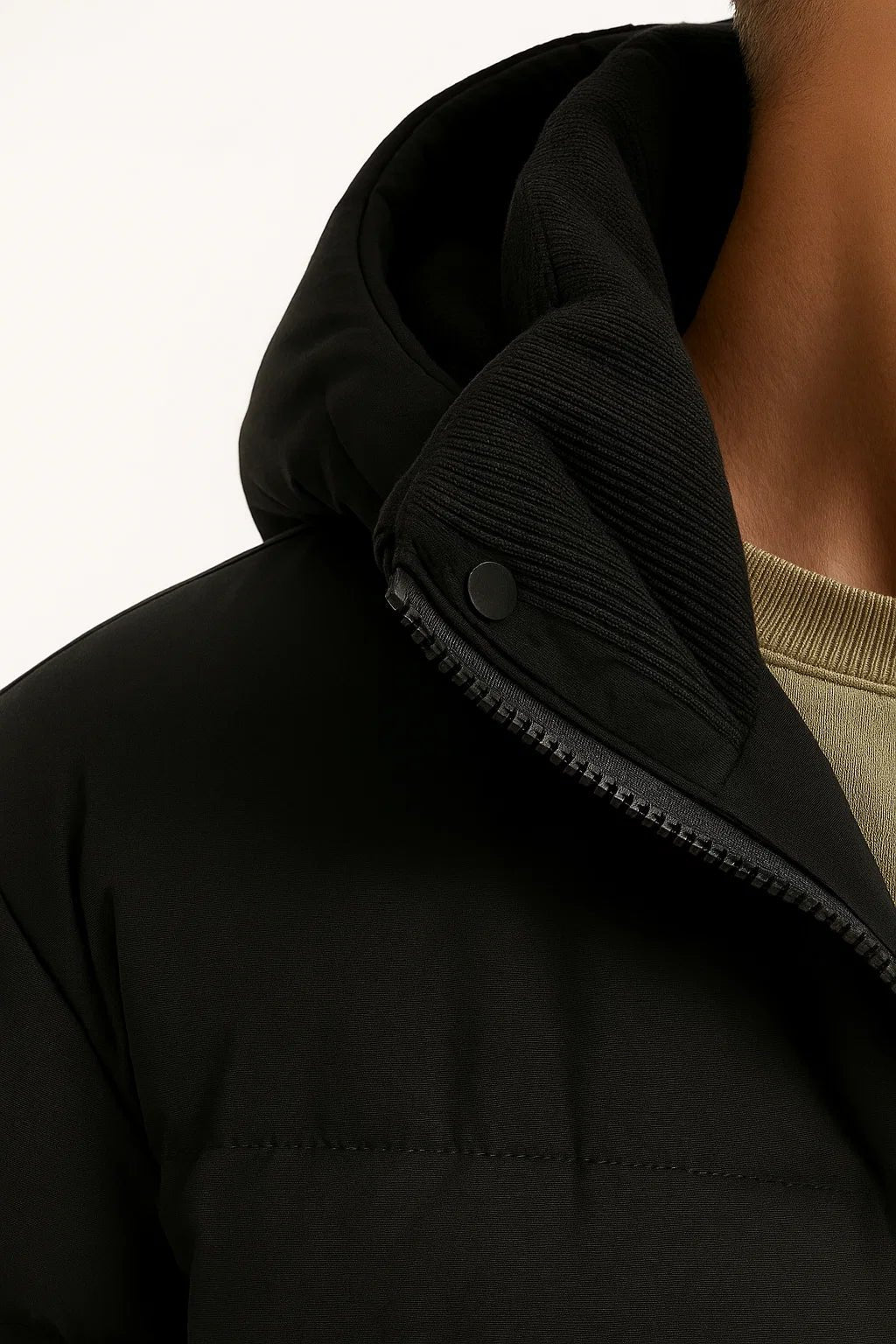 Oliver | Warme und Moderne Herren Winterjacke mit Kapuze