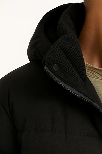 Oliver | Warme und Moderne Herren Winterjacke mit Kapuze