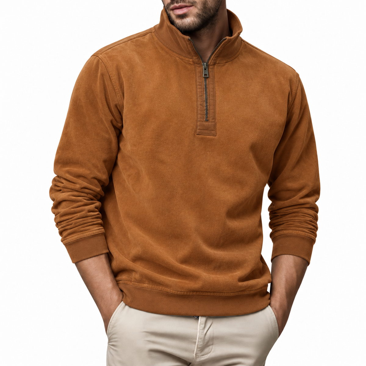 Chard | Premium Freizeit-Pullover mit Reissverschluss