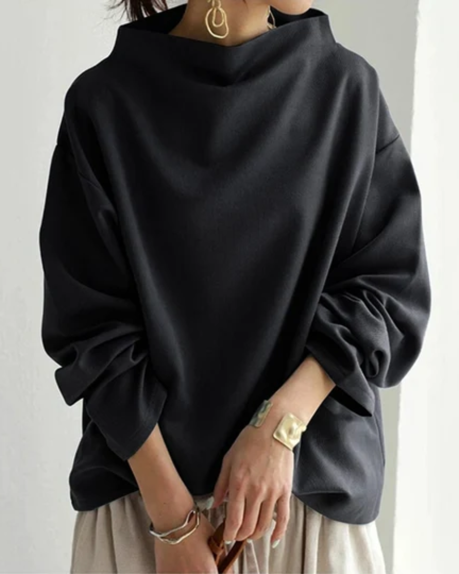 Ruth | Oversized Sweatshirt mit Stehkragen