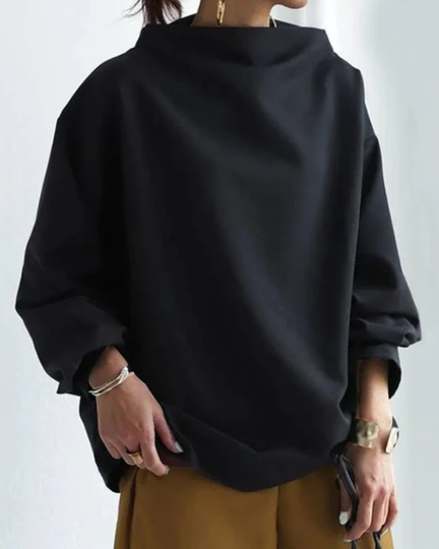 Ruth | Oversized Sweatshirt mit Stehkragen