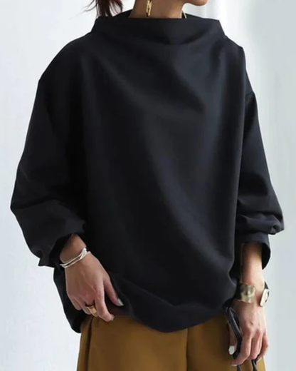 Ruth | Oversized Sweatshirt mit Stehkragen