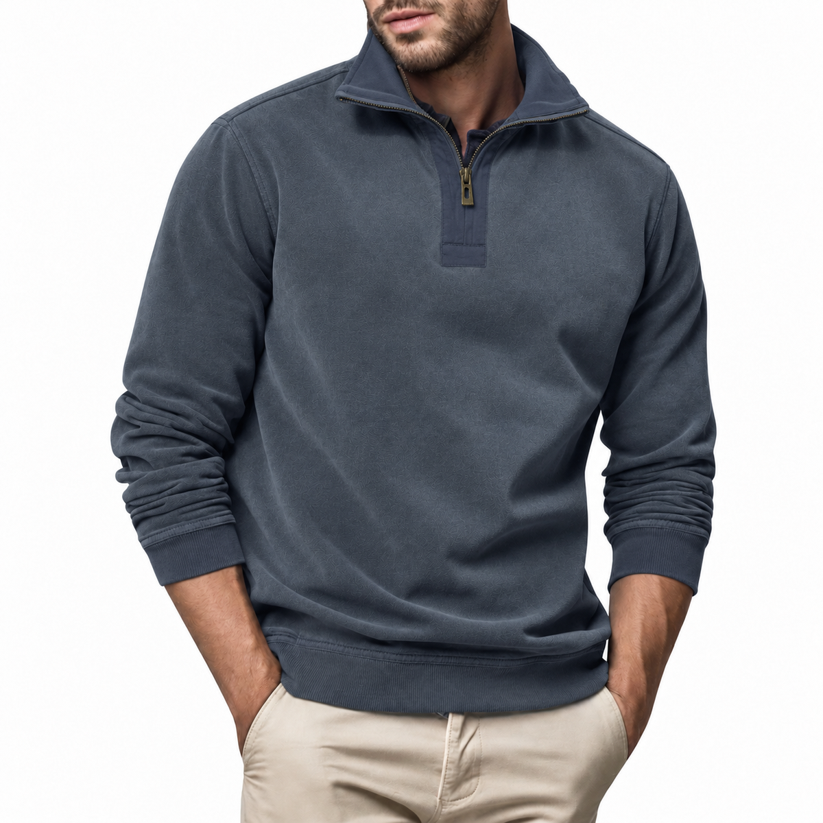 Chard | Premium Freizeit-Pullover mit Reissverschluss