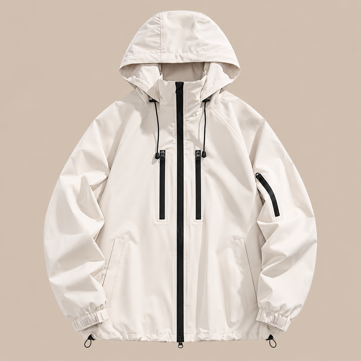 Abigail | Regenjacke Damen und wasserdichte Jacke mit Kapuze