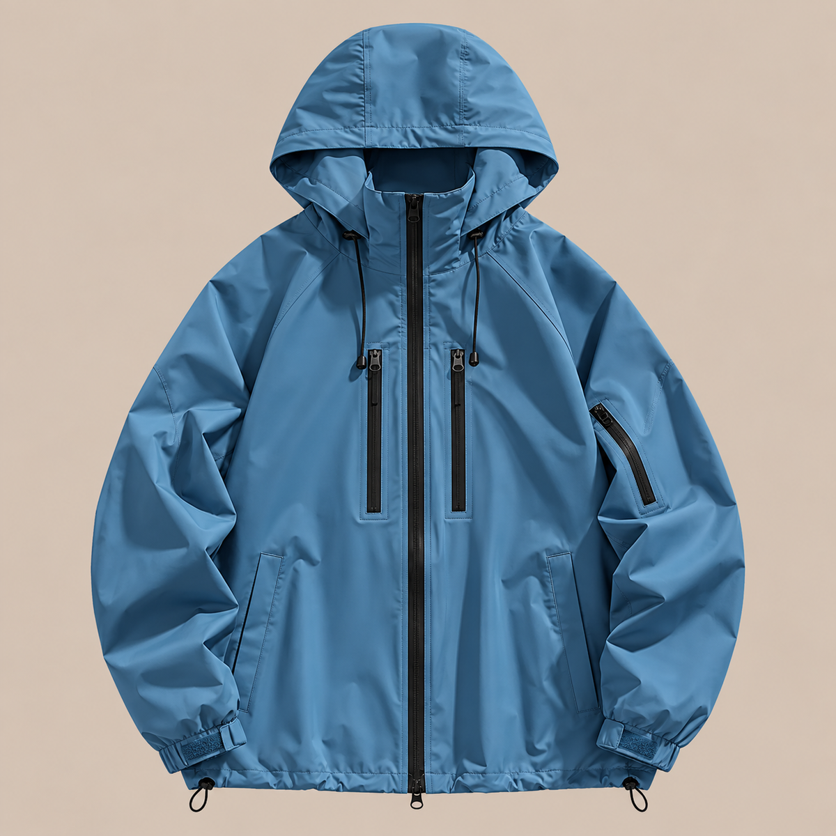 Abigail | Regenjacke Damen und wasserdichte Jacke mit Kapuze