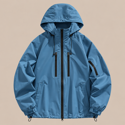 Abigail | Regenjacke Damen und wasserdichte Jacke mit Kapuze