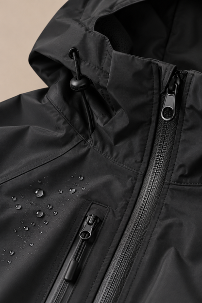 Abigail | Regenjacke Damen und wasserdichte Jacke mit Kapuze