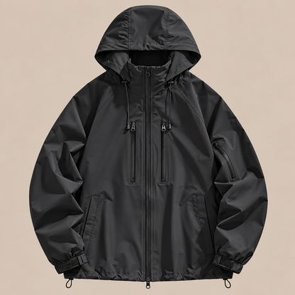 Abigail | Regenjacke Damen und wasserdichte Jacke mit Kapuze