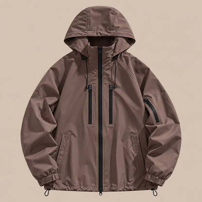 Abigail | Regenjacke Damen und wasserdichte Jacke mit Kapuze