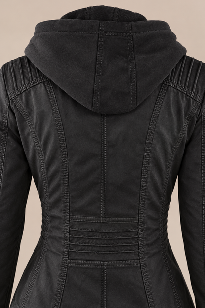 Aina | Lederjacke Faux Lederjacke wetterfeste Jacke