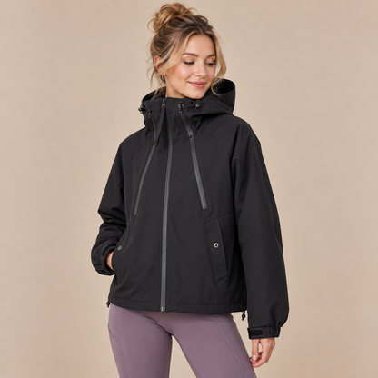 Aiza | Sportliche Regenjacke mit Kapuze