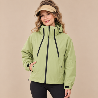 Aiza | Sportliche Regenjacke mit Kapuze