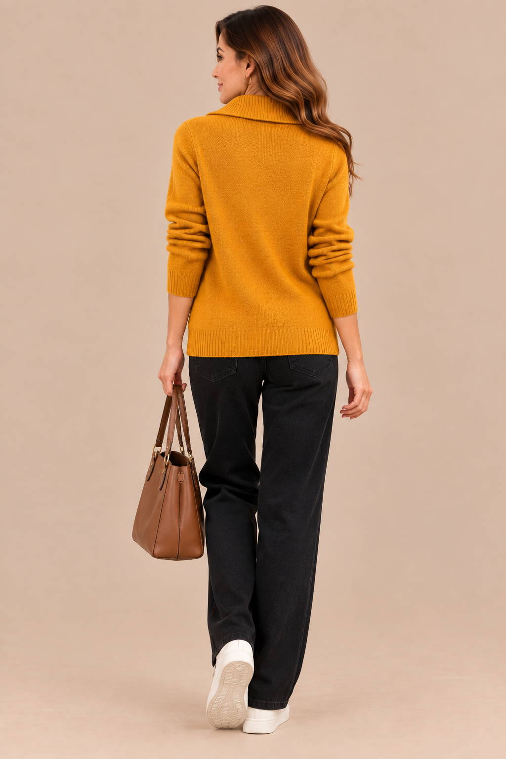 Alivia | Troyer Damen mit Strickmuster und Reissverschluss
