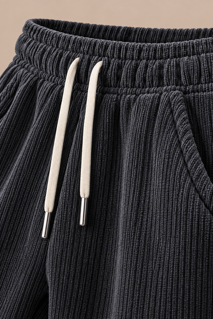 Alvin | Cordhose Herren mit weitem Bein und Kordelzug