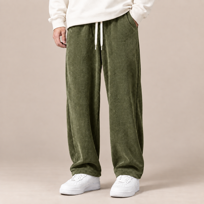 Alvin | Cordhose Herren mit weitem Bein und Kordelzug