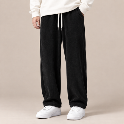 Alvin | Cordhose Herren mit weitem Bein und Kordelzug