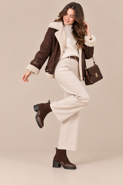 Amaris | Winterstiefel Damen mit eleganter Karree-Spitze