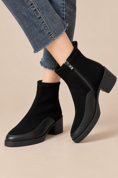 Amaris | Winterstiefel Damen mit eleganter Karree-Spitze