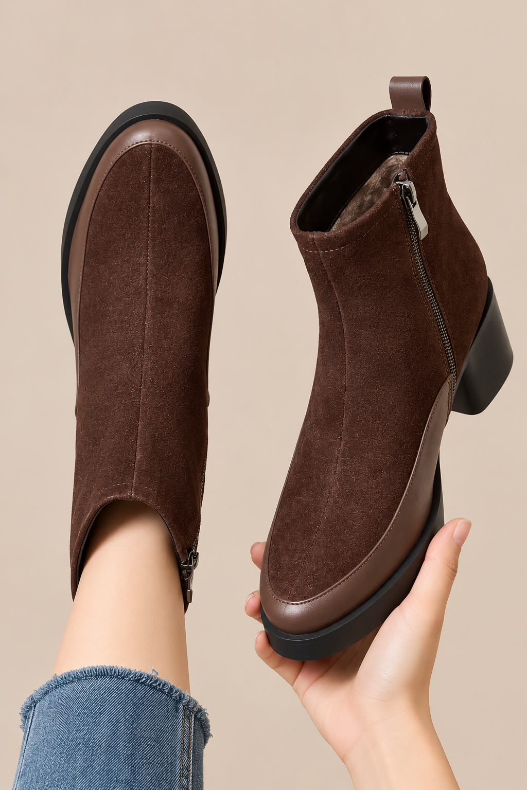 Amaris | Winterstiefel Damen mit eleganter Karree-Spitze