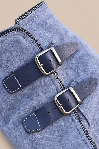 Arielle | Winterstiefel Damen mit Keilabsatz und Schnallendetails