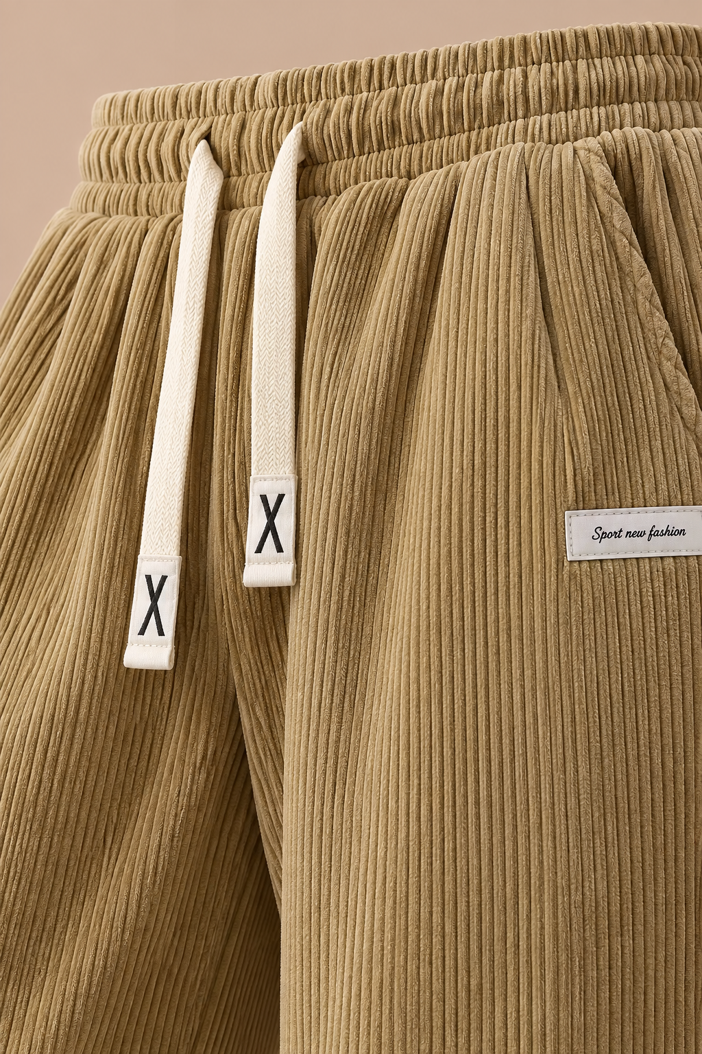 Arjan | Cordhose Herren mit weitem Bein und Corduroy-Struktur