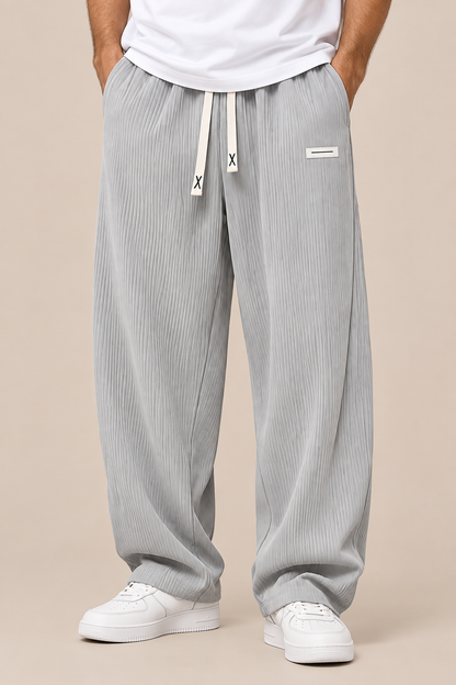 Arjan | Cordhose Herren mit weitem Bein und Corduroy-Struktur