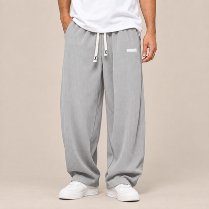 Arjan | Cordhose Herren mit weitem Bein und Corduroy-Struktur