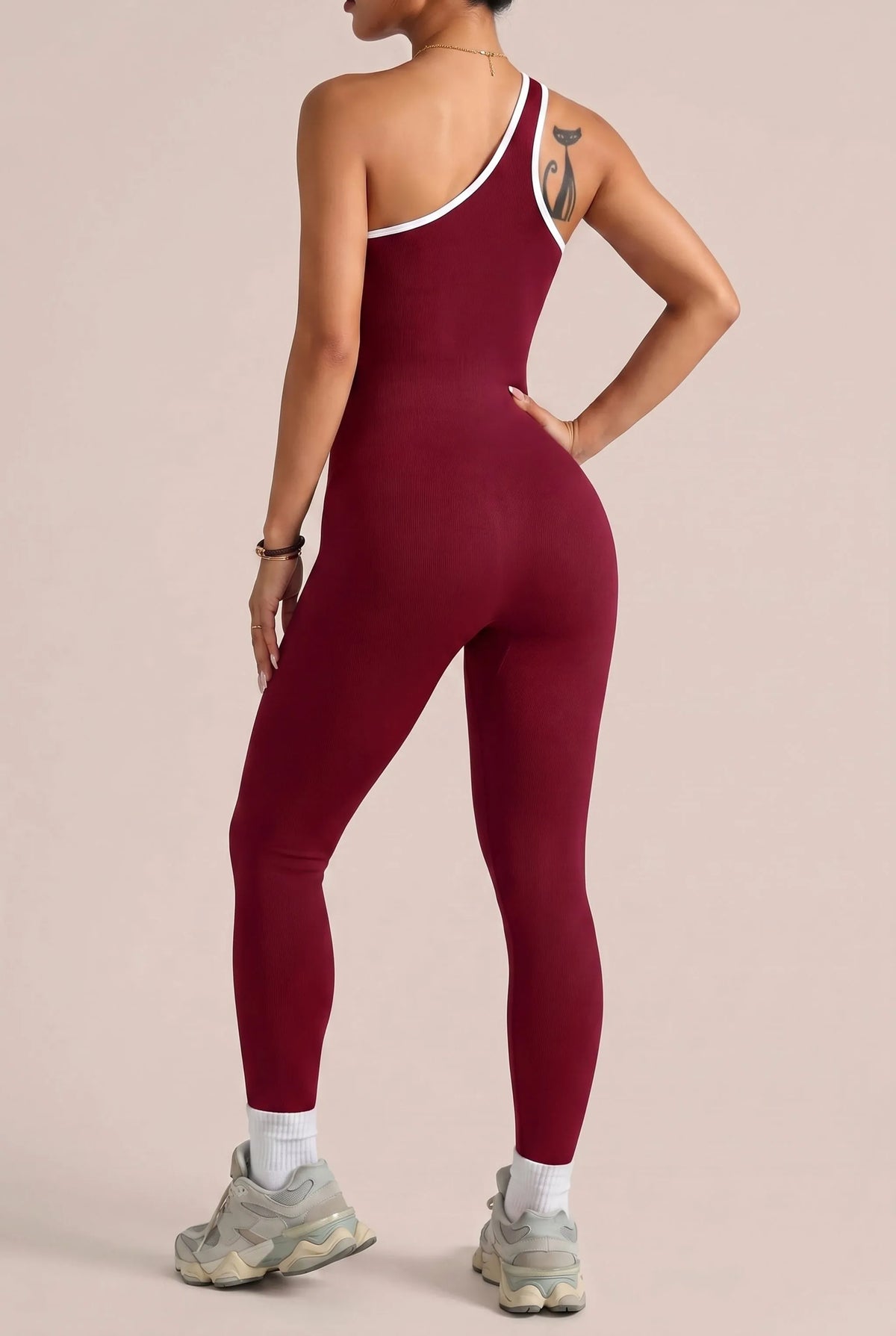 Asymfit | Asymmetrischer Sportlicher Einteiler Für Damen