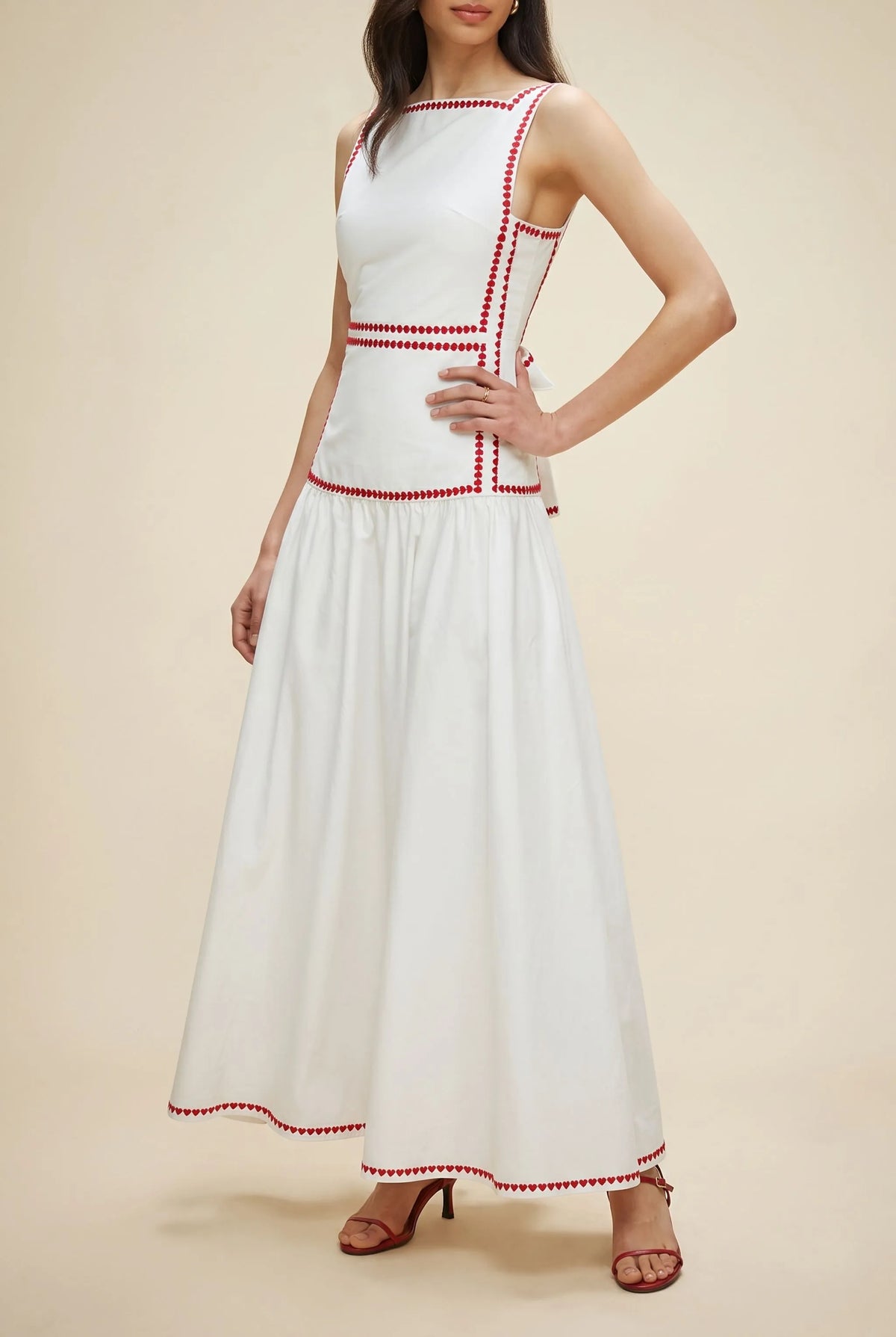 Aurant | Ärmelloses Elegantes Maxikleid