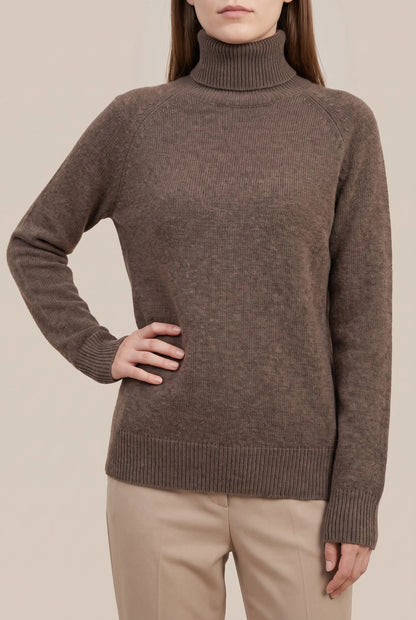 AutumnKnit | Klassischer Rollkragenpullover Für Damen