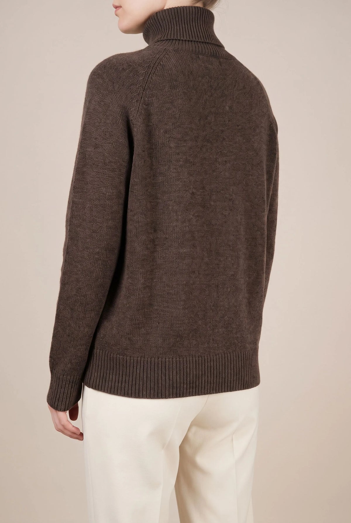AutumnKnit | Klassischer Rollkragenpullover Für Damen