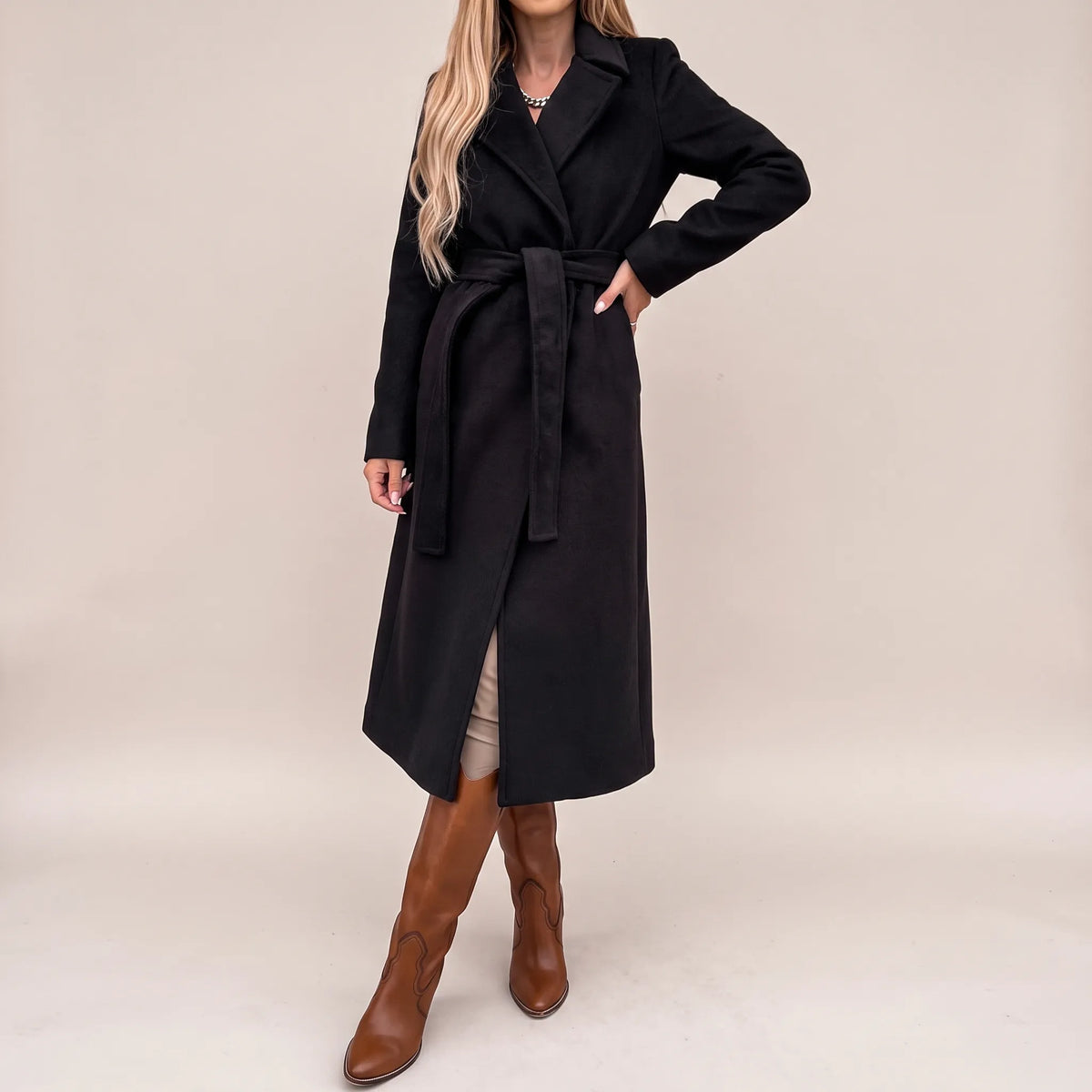 Avelora | Langer Eleganter Damen Trenchcoat