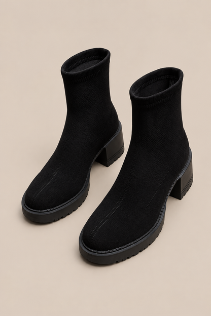Azalea | Winterstiefel Damen mit Blockabsatz