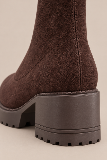Azalea | Winterstiefel Damen mit Blockabsatz