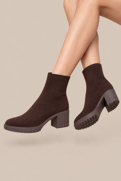 Azalea | Winterstiefel Damen mit Blockabsatz