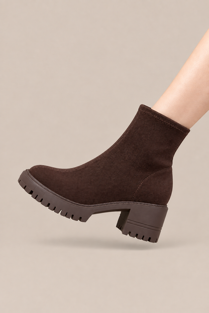 Azalea | Winterstiefel Damen mit Blockabsatz